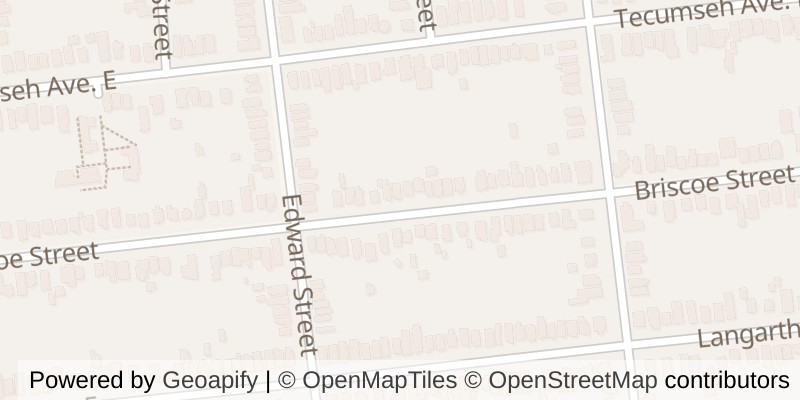 Map of 98 BRISCOE STREET E, London South (South F)