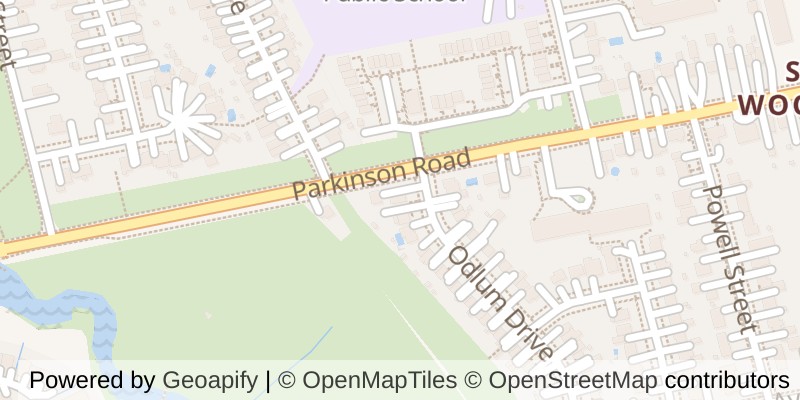 Map of 368 ODLUM DRIVE, Woodstock (Woodstock - South)