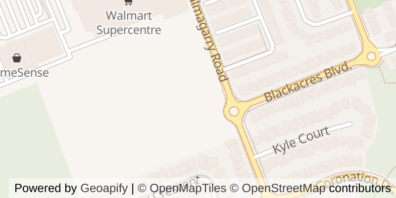 Map of 774 BANYAN LANE, London North (North E)