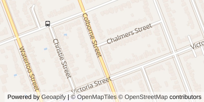 Map of 991 COLBORNE STREET, London East (East B)