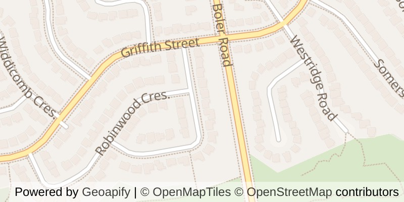 Map of 27 FOXCROFT CRESCENT, London South (South K)