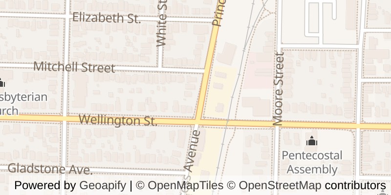 Map of 52 PRINCESS AVENUE, St. Thomas