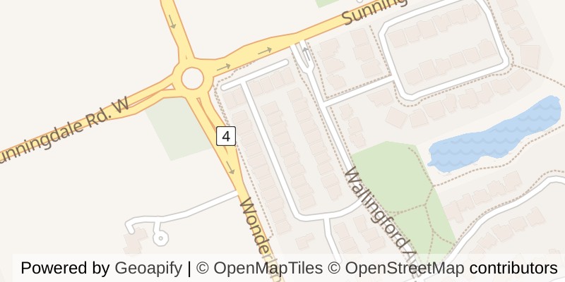 Map of 24 - 2081 WALLINGFORD AVENUE, London North (North R)