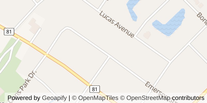 Map of 2610 EMERSON STREET, Strathroy-Caradoc (Mount Brydges)