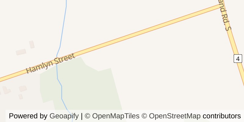 Map of 4225 GREEN BEND ROAD, London South (South V)