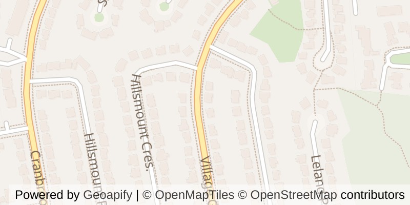 Map of 737 VILLAGE GREEN AVENUE, London South (South M)