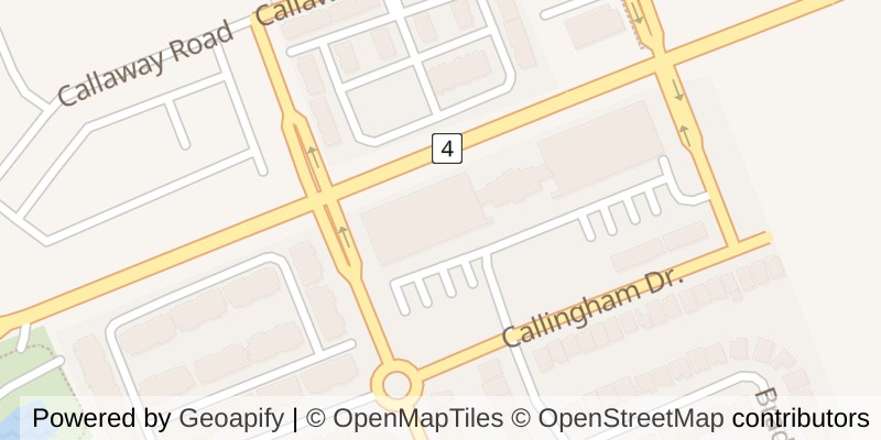 Map of 404 - 260 VILLAGEWALK BOULEVARD, London North (North R)