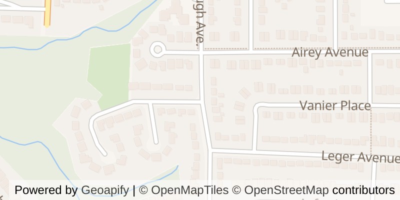 Map of 1 MASSEY DRIVE, St. Thomas