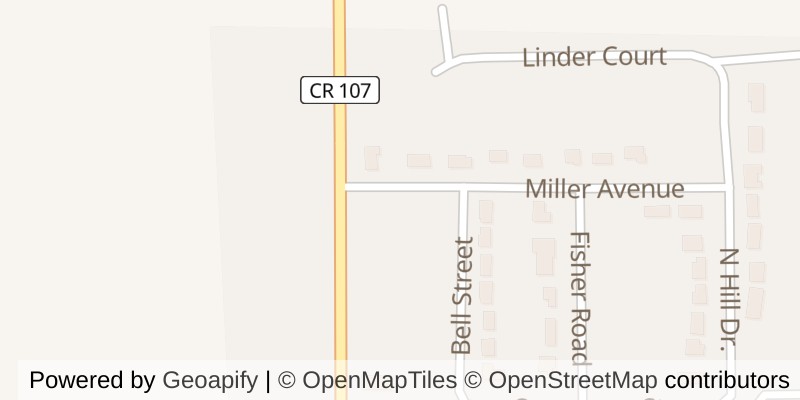 Map of 2193 MILLER AVENUE, Perth East (Shakespeare)