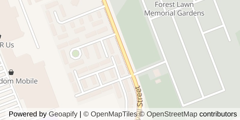 Map of 82 - 1990 WAVELL STREET, London East (East I)