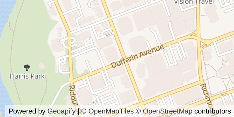 Map of 2701 - 505 TALBOT STREET, London East (East F)