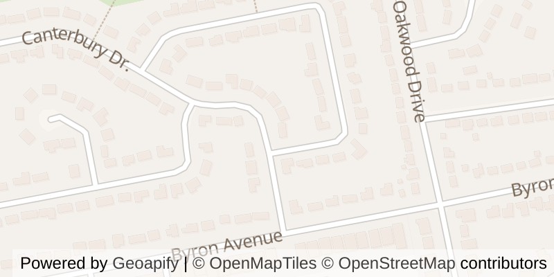 Map of 188 CANTERBURY DRIVE, Thames Centre (Dorchester)