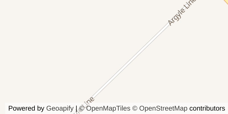 Map of 25130 ARGYLE LINE, West Elgin