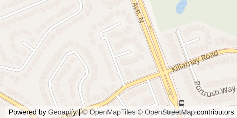 Map of 220 KILLARNEY GROVE, London North (North H)