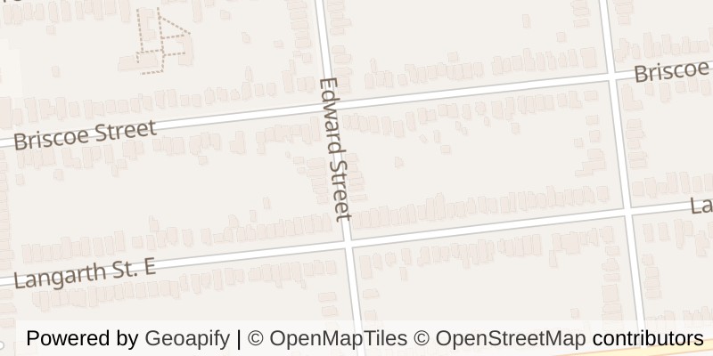 Map of 124 EDWARD STREET, London South (South F)