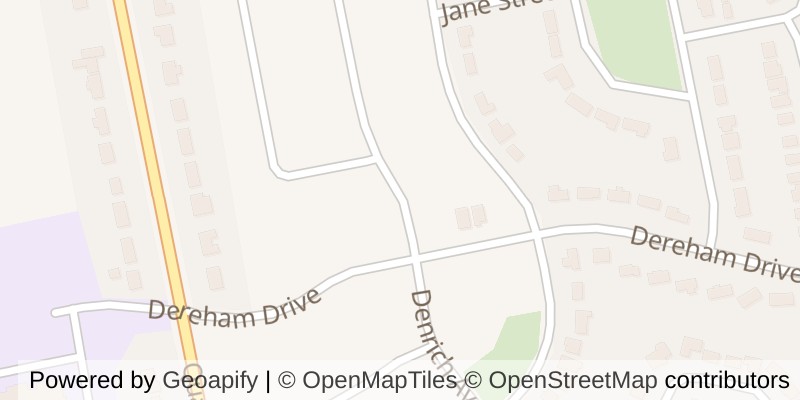 Map of 109 DENRICH AVENUE, Tillsonburg