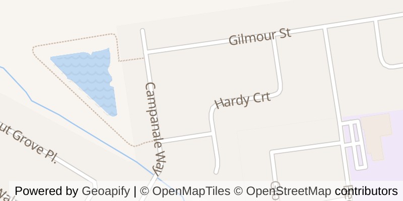 Map of 25 HARDY COURT, Lucan Biddulph (Lucan)
