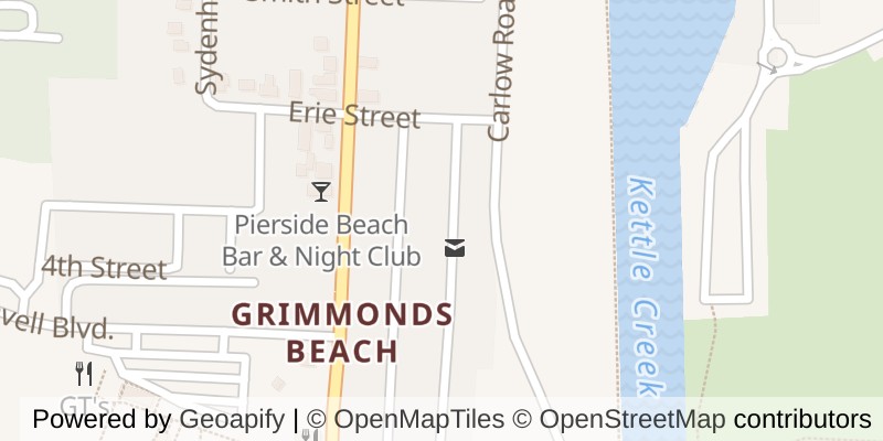 Map of 154 MAUD STREET, Central Elgin