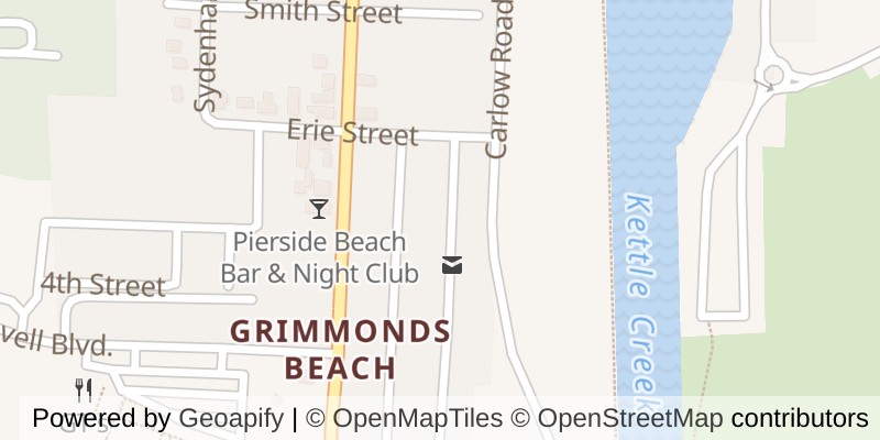 Map of 156 MAUD STREET, Central Elgin