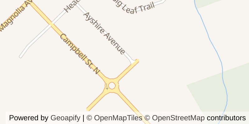 Map of 6674 HAYWARD DRIVE, London South (South V)