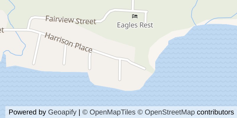 Map of 155 HARRISON PLACE, Central Elgin (Port Stanley)