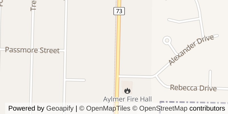 Map of 308 JOHN STREET S, Aylmer