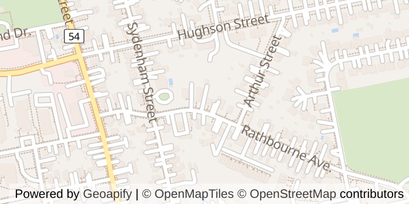 Map of 751 RATHBOURNE AVENUE, Woodstock (Woodstock - North)