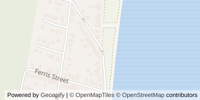 Map of 19 ORDNANCE AVENUE, Norfolk (Turkey Point)