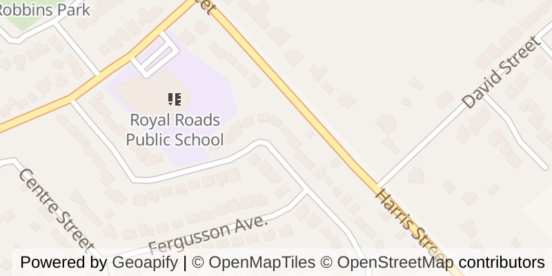 Map of 42 PRINCESS PARK ROAD, Ingersoll (Ingersoll - South)