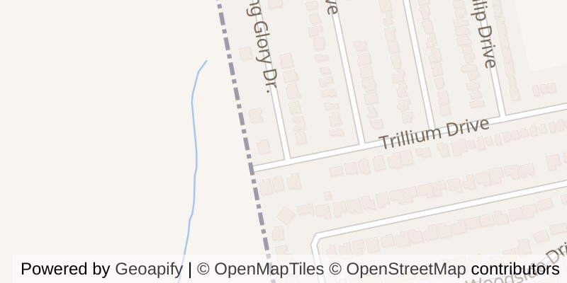 Map of 36 MORNING GLORY DRIVE, Tillsonburg