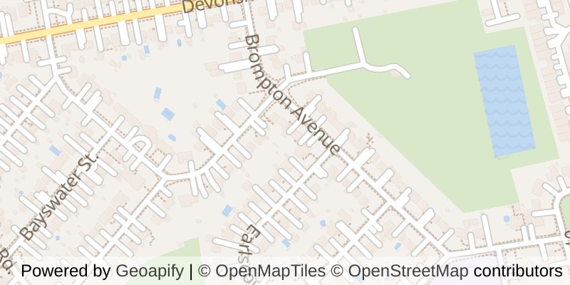 Map of 856 GROSVENOR STREET W, Woodstock (Woodstock - North)