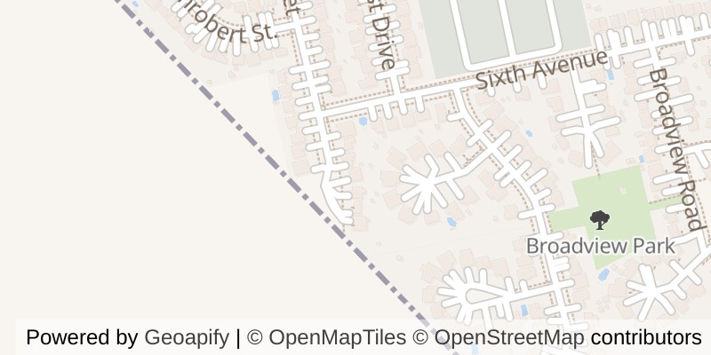 Map of 129 ANDERSON STREET, Woodstock (Woodstock - South)