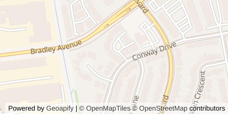 Map of 2 - 160 CONWAY DRIVE, London South (South X)