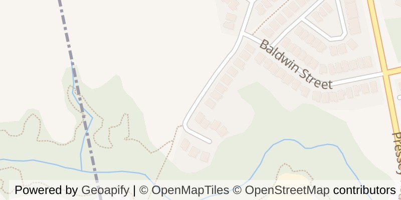 Map of 90 WESTON DRIVE, Tillsonburg