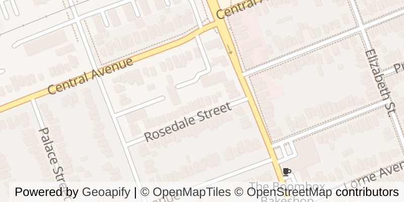 Map of 592 ROSEDALE STREET, London East (East F)