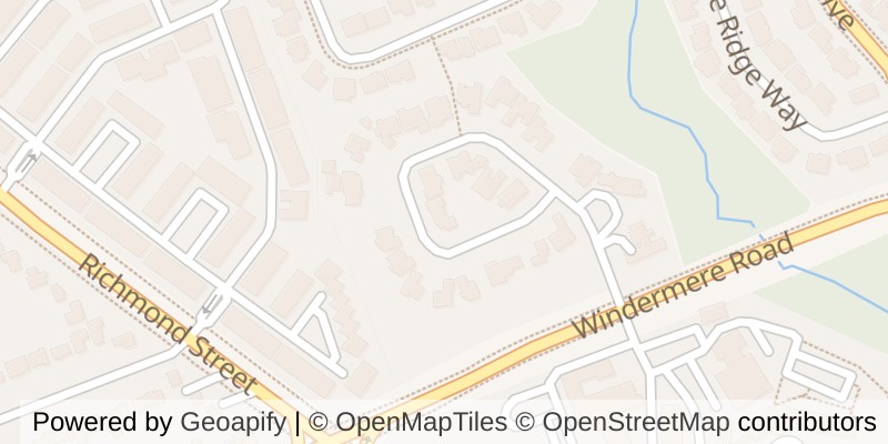 Map of 11 TALLWOOD CIRCLE, London North (North G)