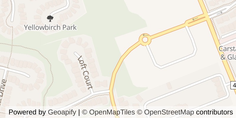 Map of 956 EAGLETRACE DRIVE, London North (North S)