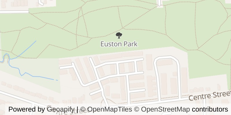 Map of 57 - 120 CENTRE STREET, London South (South E)