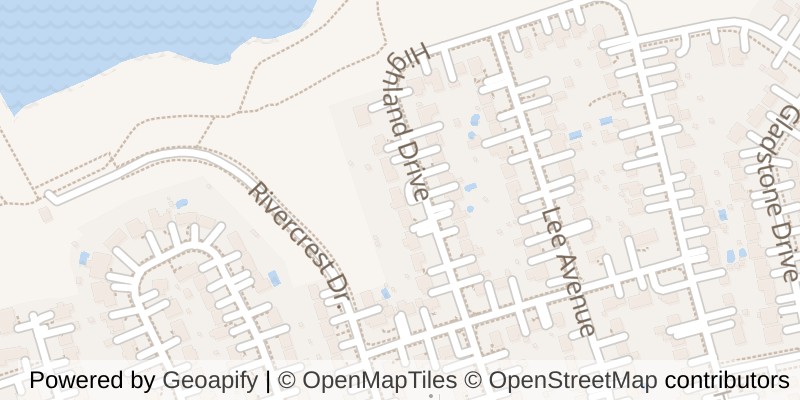 Map of 543 HIGHLAND DRIVE, Woodstock (Woodstock - North)