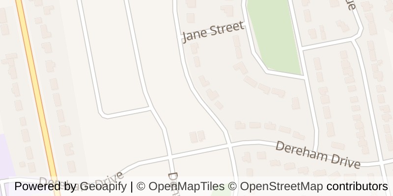 Map of 41 LOWRIE CRESCENT, Tillsonburg