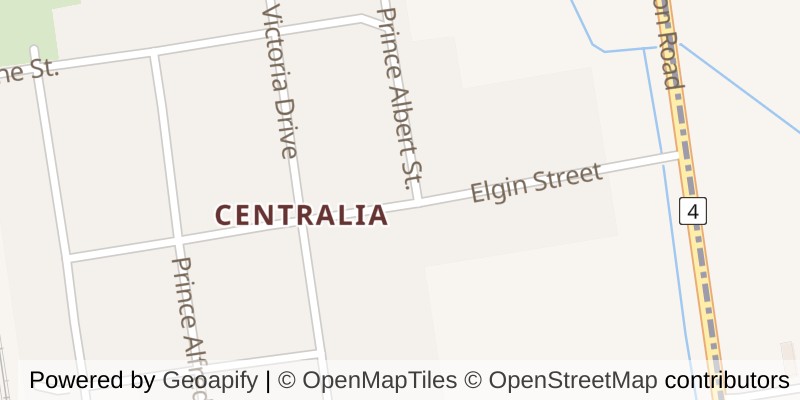 Map of 167 ELGIN STREET, South Huron (Stephen)