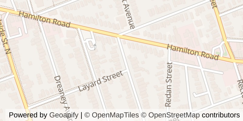 Map of 139 MAMELON STREET, London East (East L)
