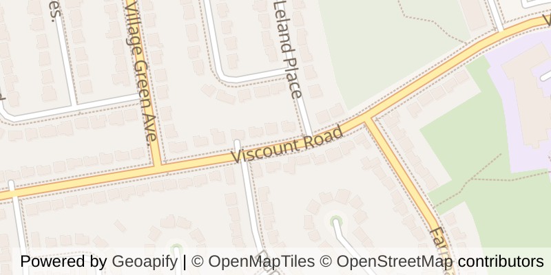 Map of 1080 VISCOUNT ROAD, London South (South M)