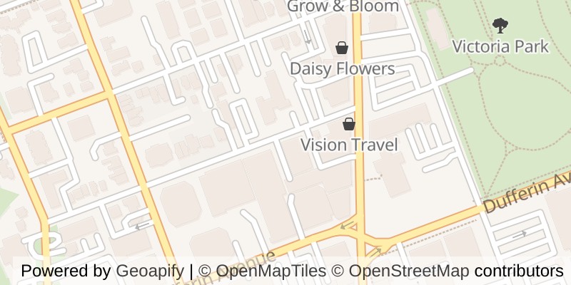 Map of 305 - 155 KENT STREET, London East (East F)