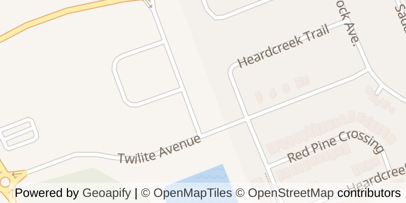 Map of 2318 JORDAN BOULEVARD, London North (North S)