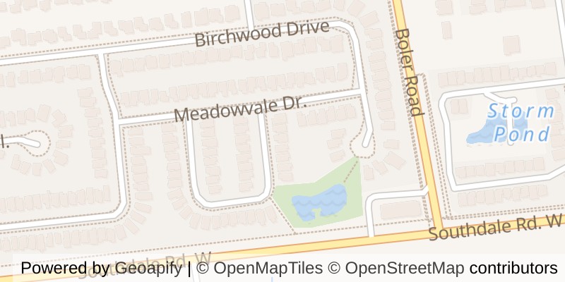 Map of 774 RUSHBROOK CRESCENT, London South (South K)