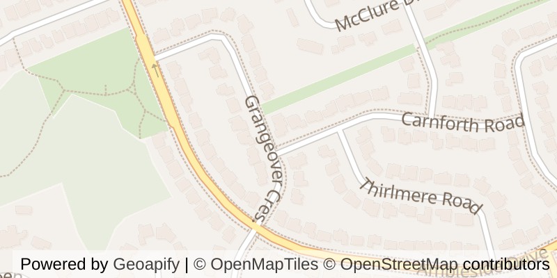 Map of 448 GRANGEOVER CRESCENT, London North (North A)