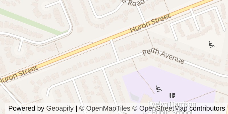 Map of 1471 PERTH AVENUE, London East (East D)