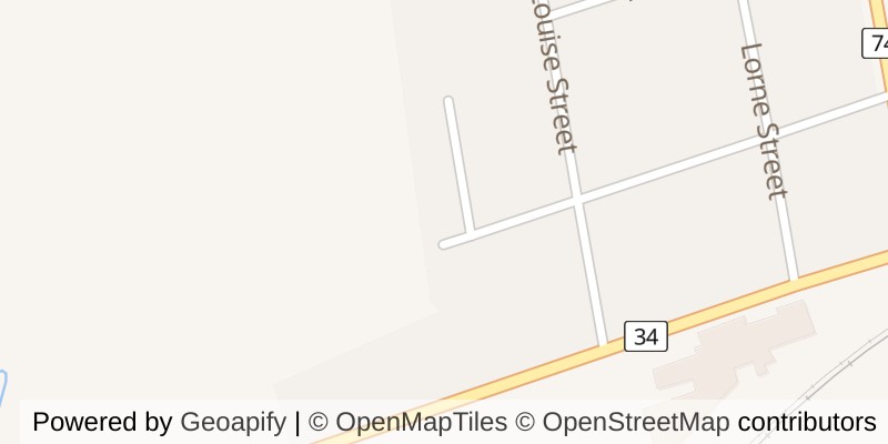 Map of 114 BARONS COURT, Central Elgin (Belmont)