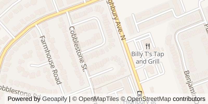 Map of 1360 ASPENRIDGE CRESCENT, London East (East A)